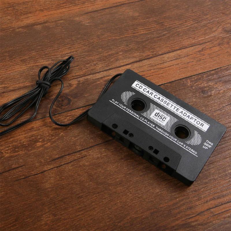 1pc Audio Car Cassette Tape Adapter Converter 3.5 MM For Iphone Ipod MP3 AUX CD