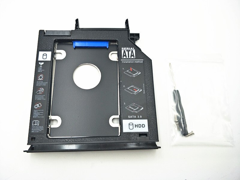 Disco Duro SSD 2 ° HDD caddy para Lenovo IdeaPad Y500 Y500N Y510P + bisel