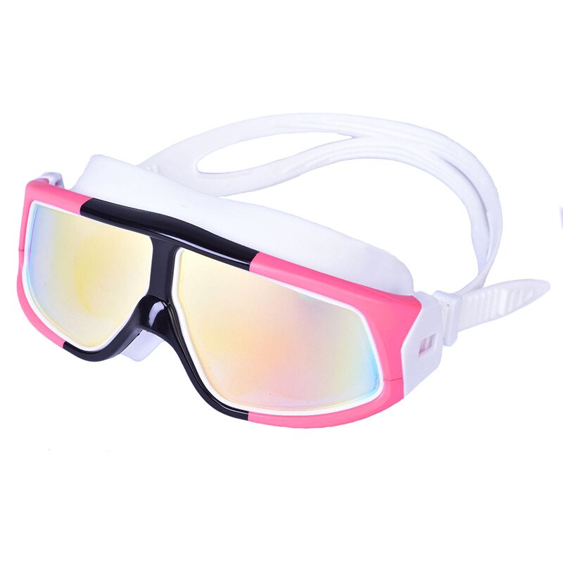 Film coloré sports de plein air vent et lunettes de sable masque en silicone lunettes d'équitation lunettes d'alpinisme grand cadre lunettes de plongée: B