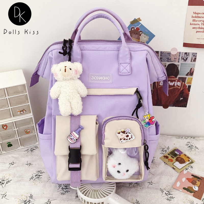 Vrouwelijke Jk Japanse Ita Tas Kawaii Transparante Zak Student Schooltas Grote Capaciteit College Stijl Rugzak Voor Vrouwen