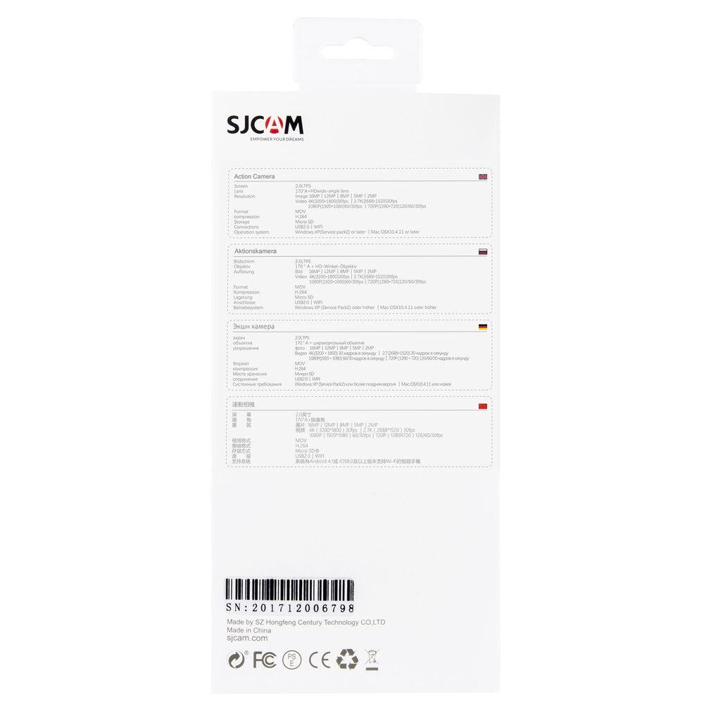 Sjcam Sj4000wifi Dv Sports Camera Outdoor Hd 1080P Aerial D1080P Hd Sports Waterproof Cn(origin) SONAR