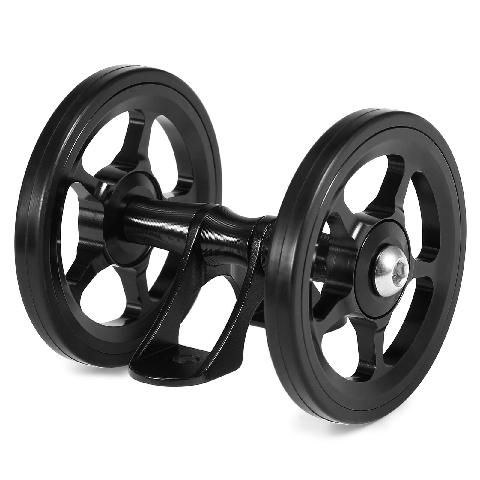 Aluminium Mountain Racefiets Dubbele Roller Achterwielen Vervanging Voor Vouwfiets Achter Spatbord