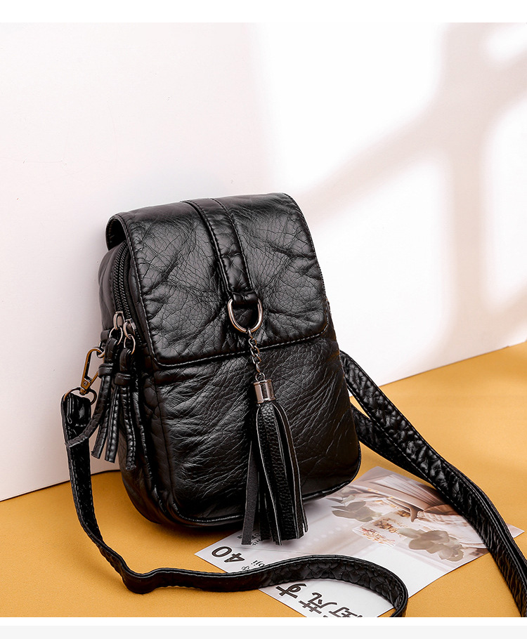 Borsa a tracolla piccola da donna di design mini borsa a tracolla in pelle pu portafoglio da donna borsa per telefono femminile