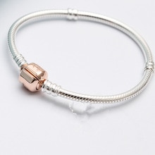 Pan home classic simple basic bracelet string ornaments DIY snake bone chain Tanabata