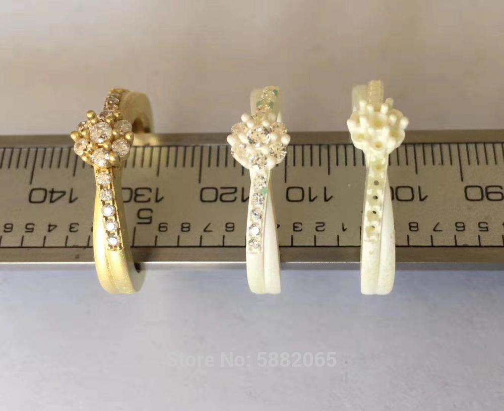 405nm UV photosensitive resin 3D printing material for high-precision jewelry wax casting (suitable for top-down DLP/LCD/DLP)