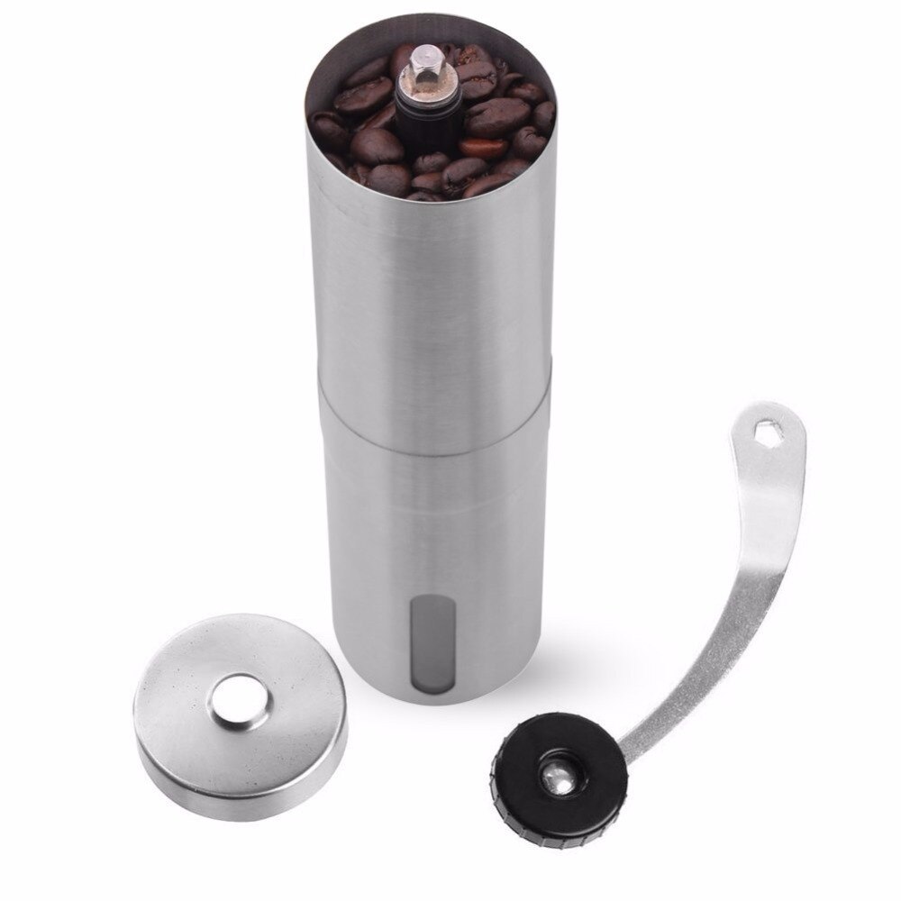 Stainless Steel Coffee Grinder Hand Manual Handmade Coffee Bean Grinders Mill Kitchen Grinding Multifunction Coffee Making Tools