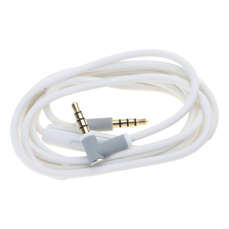 31ba 3.5mm gaming headset-kabel 1.4m 55 langt til solo 2.0 gaming headset: Hvid