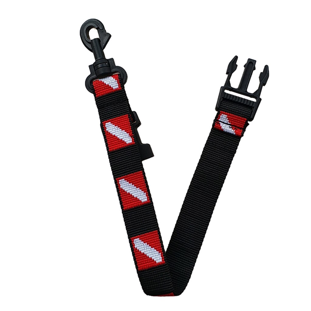 Perfeclan Durable Scuba Diving Fin Mask Gear Holder Keeper Lanyard Strap Safety Clip Scuba Dive Gear Holder Lanyard: HY14 