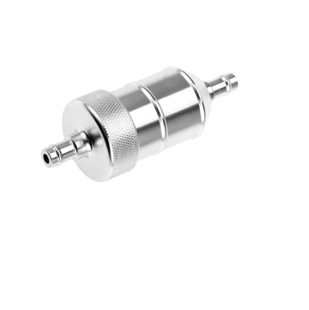 Motorrad öl kraftstoff Filter Rolle Schläuche Aluminium legierung Universal- für SUZUKI GS500E GS550M GSX1100F Katana GSF600 Bandit GS1000: Silber