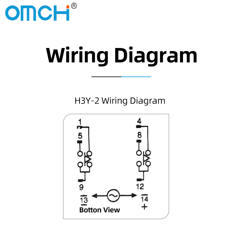 Temporizzatore di ritardo H3Y-2 AC110V AC220V AC380V con presa base Ritardo di accensione Manopola rotante DPDT 0-60Min Relè temporizzato Timer