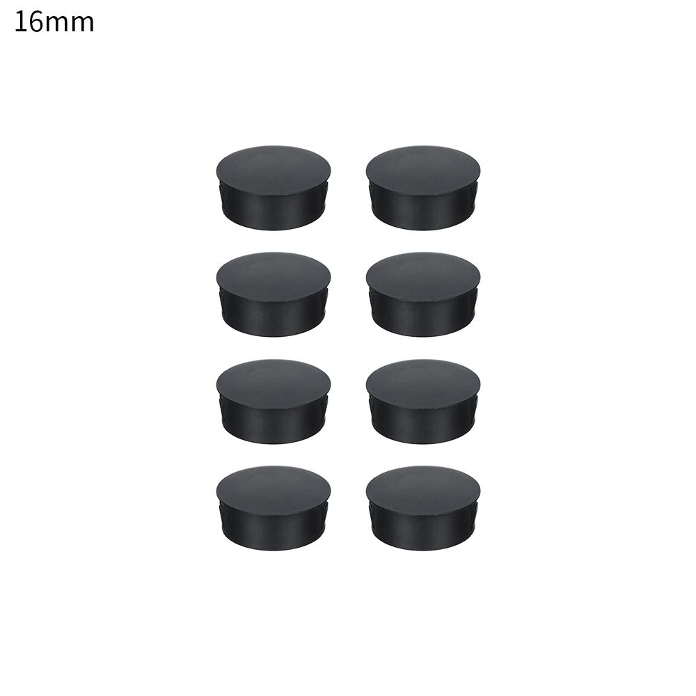 Plastic Hole Decorative Cap Caps Protector Floor Protection Blanking End Caps Pipe Plug Cover Hole Plug Furniture Feet: 16mm