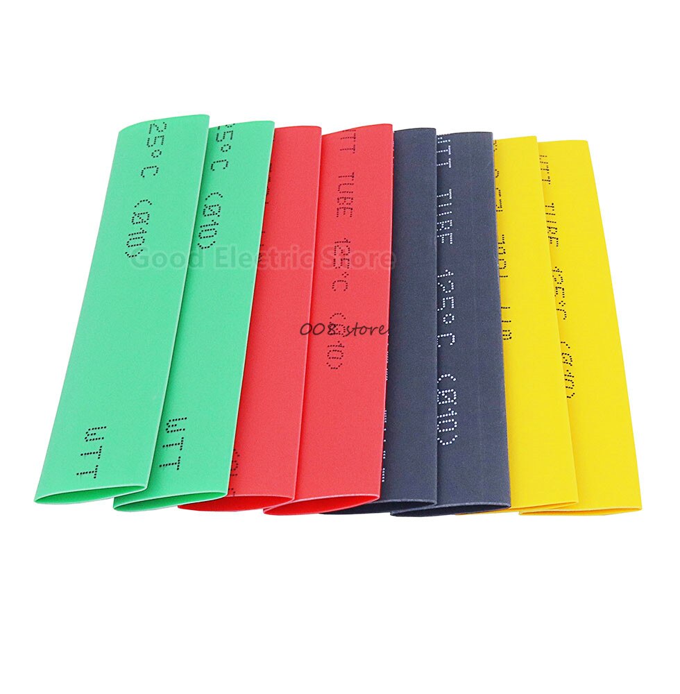 164pcs heat-resistant tube heat shrinkable packaging kit, heat shrinkable tube supporting wire and cable insulating tube