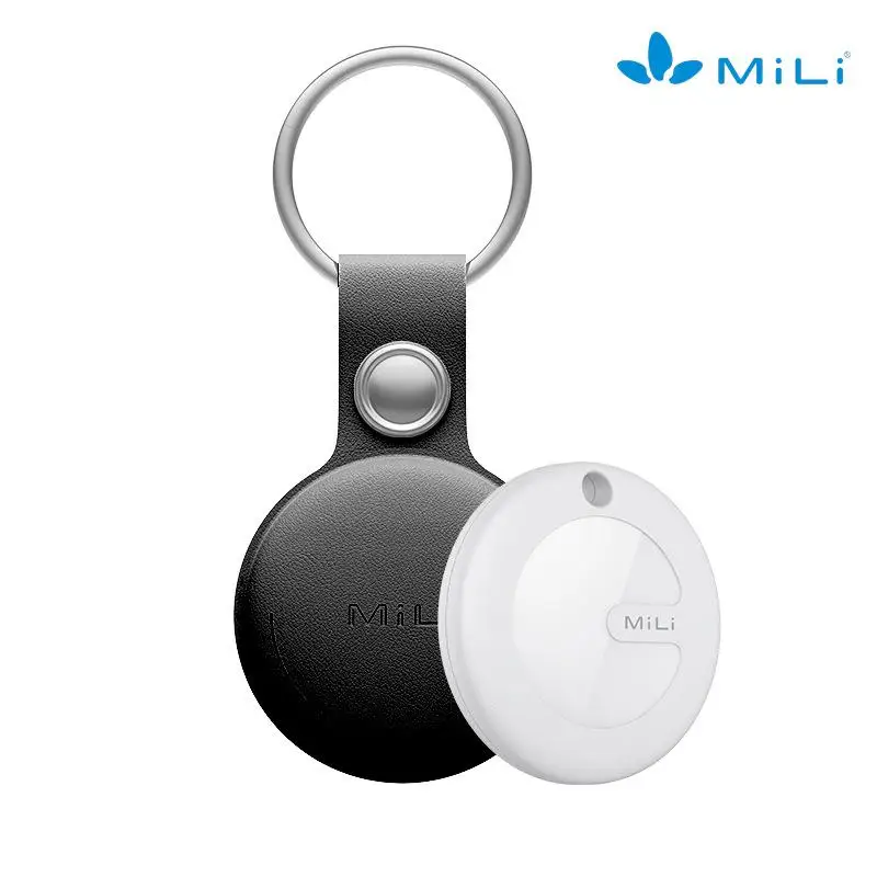 Mili MiTag Bluetooth Tracker Go For IOS System Buscador de artículos y funciona con Google encuentra mi dispositivo AirTag Nuevas llegadas en 2025: Negro