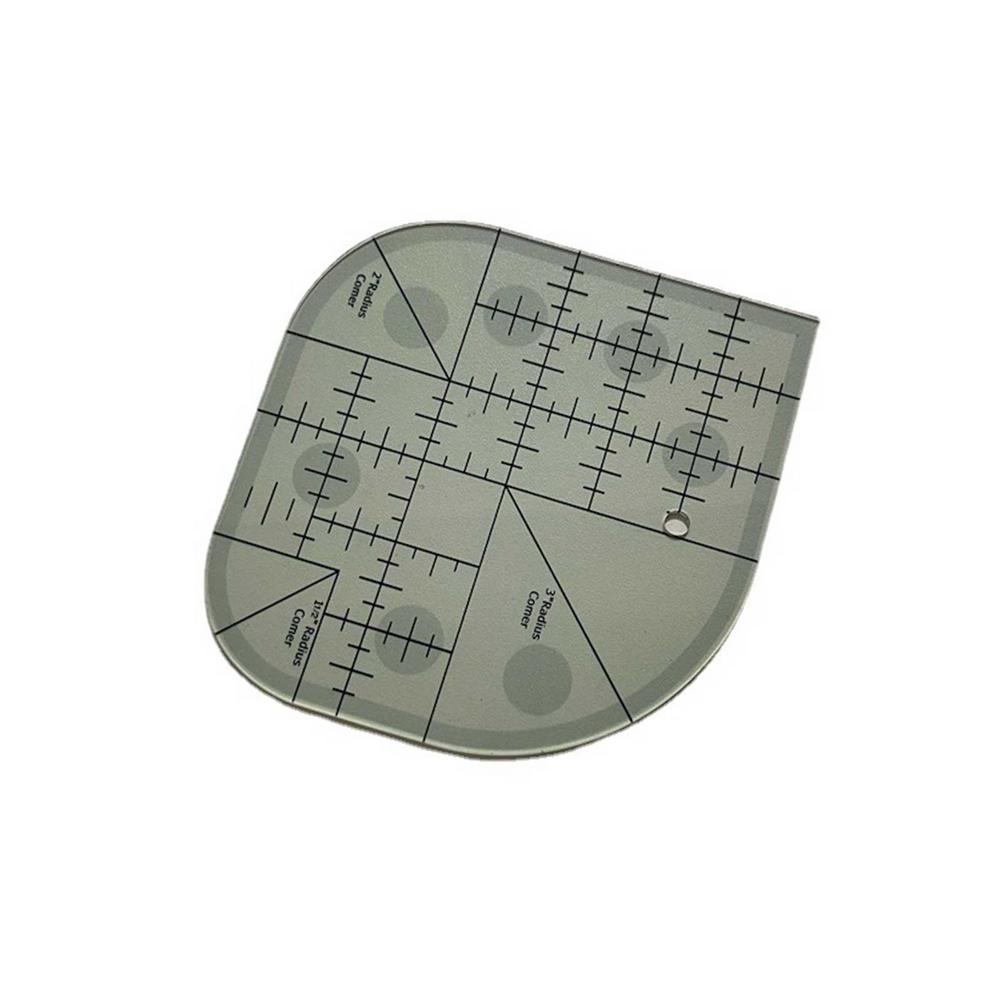 Quilting Ruler DIY Patchwork Ruler Quilt Circle Cutter Ruler for Sewing Splicing Quilting Patchwork Tailor Measurement Tool