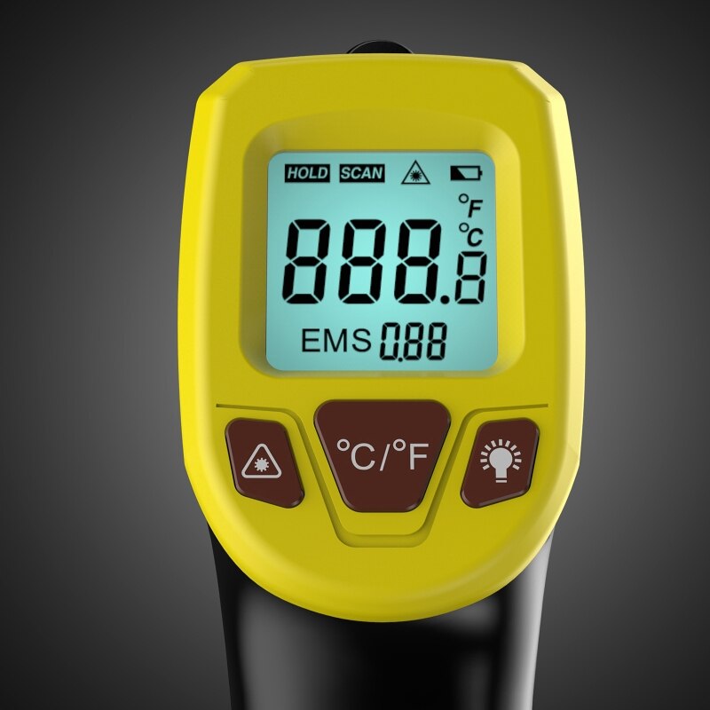 600℃ /1112℉ Pyrometer GM320S Infrared High Temperature Thermometer Industry