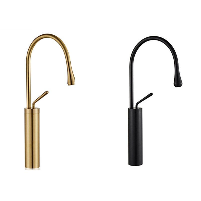 Basin Faucet Single Lever Spout Moder Brass Mixer Tap for Kitchen or Bathroom Basin Water Sink Mixer Tap