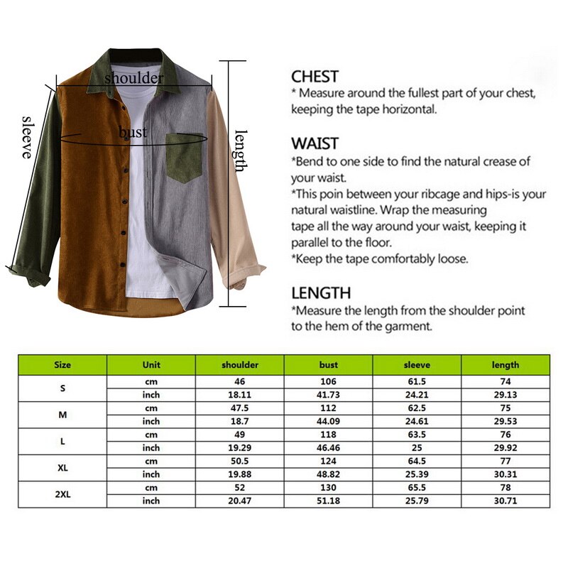 Männer verlieren Hemd Revers Kragen Shirt Nähte Farbe Kabel Langarm Geschmack Hemd Zwei Taschen Männlichen lässig Shirt