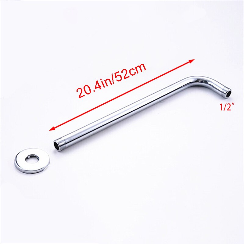 90/135 grad Dusche Kopf Verlängerung Arm Multisize Edelstahl Wand Montiert Rohr Dusche Kopf Arm für Bad Ersatz: 52cm