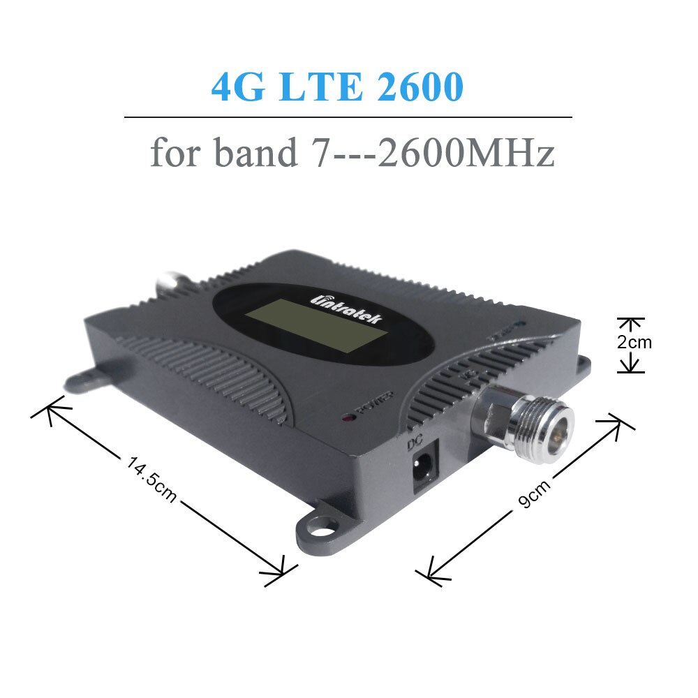 Repetidor Lintratek potente 4G FDD 4G LTE 2600MHz banda amplificadora de señal 7 2600MHz pantalla LCD 4G amplificador de señal móvil /