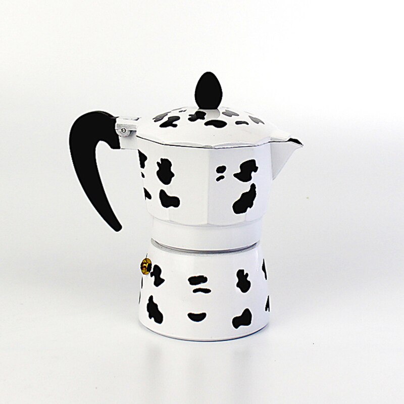 Cafetera de aluminio Moka Octangle para Mocha, café negro, café italiano, práctico, fácil de limpiar: 1-9 CUP