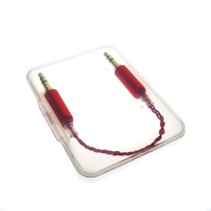 Verzilverd Draad Jack Aux Kabel 3.5Mm Male Naar Male Stereo Audio Kabel Voor MP3/Pc 3.5 stereo Kabel