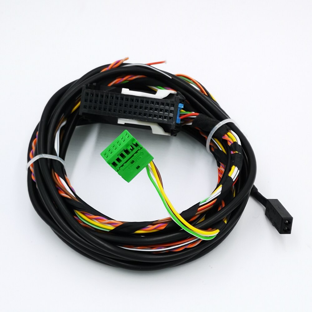 Para VW Bluetooth cableado arnés cable 8X0035447A para RCD510 rss510 tizan GOLF GTI Jetta Passat CC con micrófono 8X0035447A