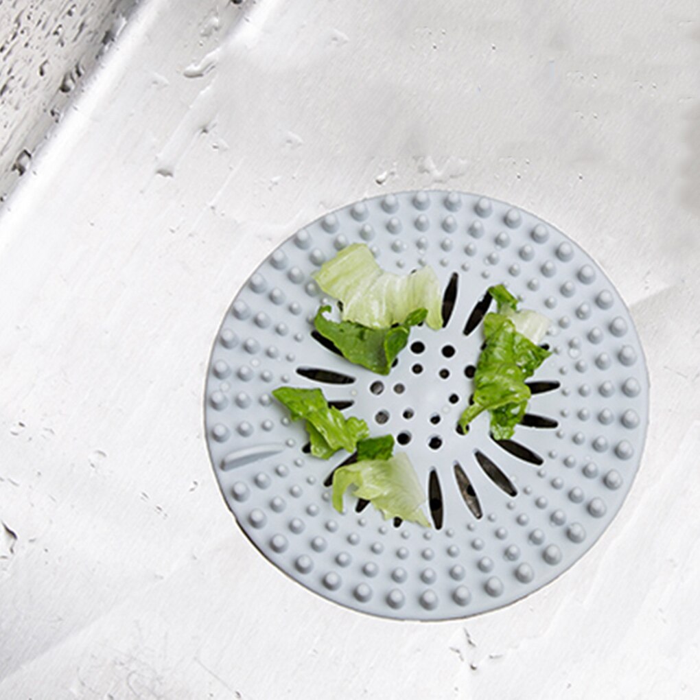TPR évier égout filtre sol Drain crépine eau cheveux bouchon bain receveur douche couverture cuisine salle de bain Anti sabot