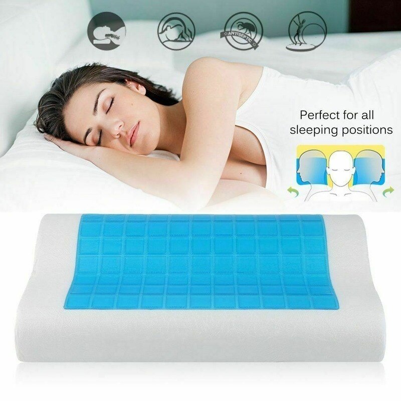 Comfortable, Beautiful and Cool Memory Foam Pillow Can Help Sleep Cooling Gel Pillow Pillows for Sleeping