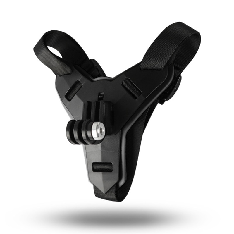 Soporte de montaje de barbilla para casco de esquí y motocicleta para accesorios DJI/GoPro Hero 8 7 6 5 Cámara de Acción SJCAM