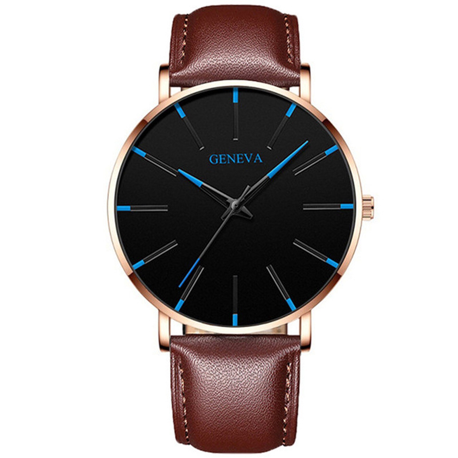 Minimalist Men's Ultra Thin Watches Simple Men Business Stainless Steel Mesh Belt Quartz Watch Masculino