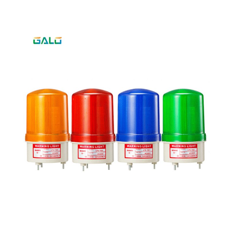 Ampoule couleur pour porte coulissante de garage | Clignotant à moteur, ampoule clignotant, alarme de sécurité, lampe stroboscopique (pas de son)