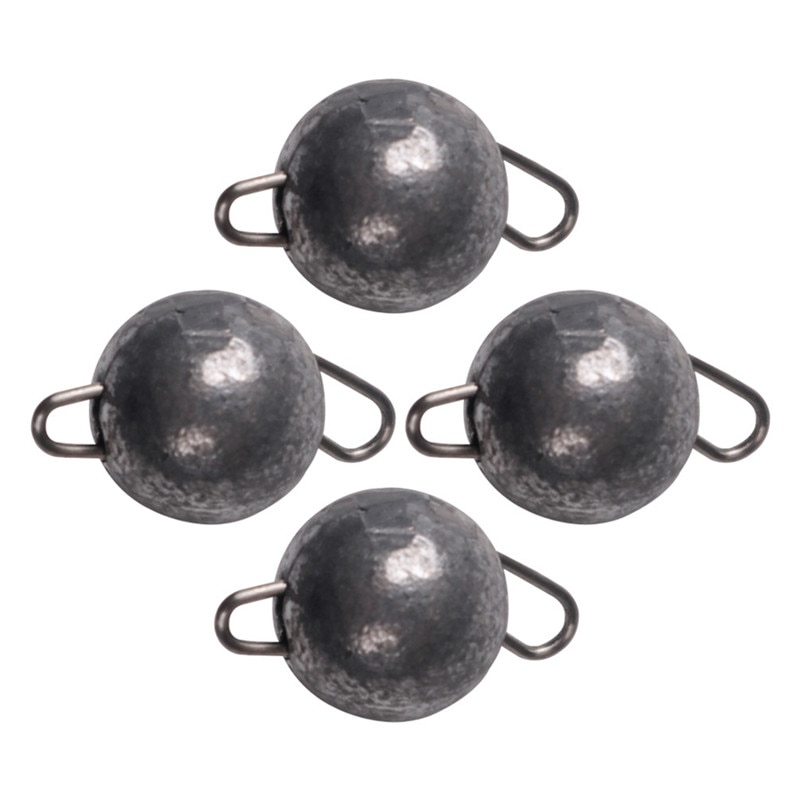 5pcs/Lot Lead Weight With Swivle Cheburashka Sinker Lead Sinker Jig Head Lead Weights 4g 6g 8g 10g 12g 14g 15g 18g Lure
