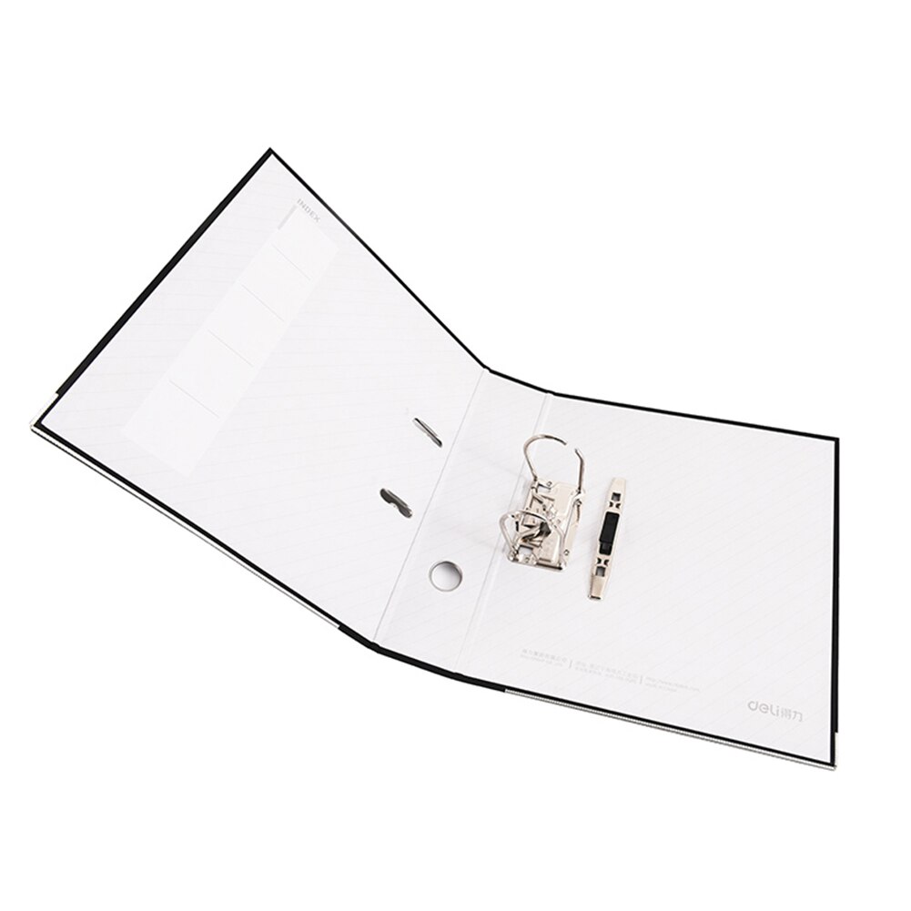 A4 Metal Ring Binder Folder Clipbar Lever Arch File Stationery Document Holder Office Supply