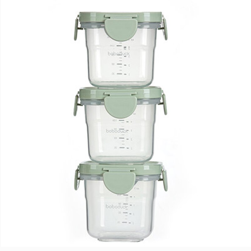 Boboduck Baby Food Storage Box Snack Milk Powder Sealed Storage Cups Container Storage Box 150ML/5OZ F9255