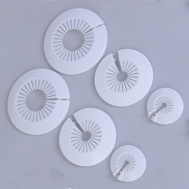 2Pcs/set Wall Hole Duct Cover Shower Faucet Angle Valve Pipe Plug Decoration Cover Pipe Fittings Accessories