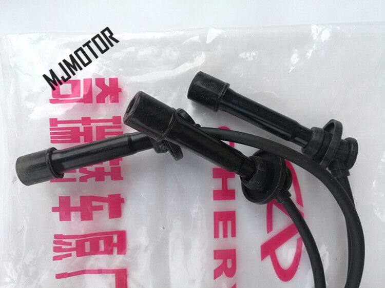(4pcs/kit) Ignition Wire Set High Tension Lead lines For Chinese CHERY QQ / QQ3 1.1L 472 engine Auto car motor part S11-3707050