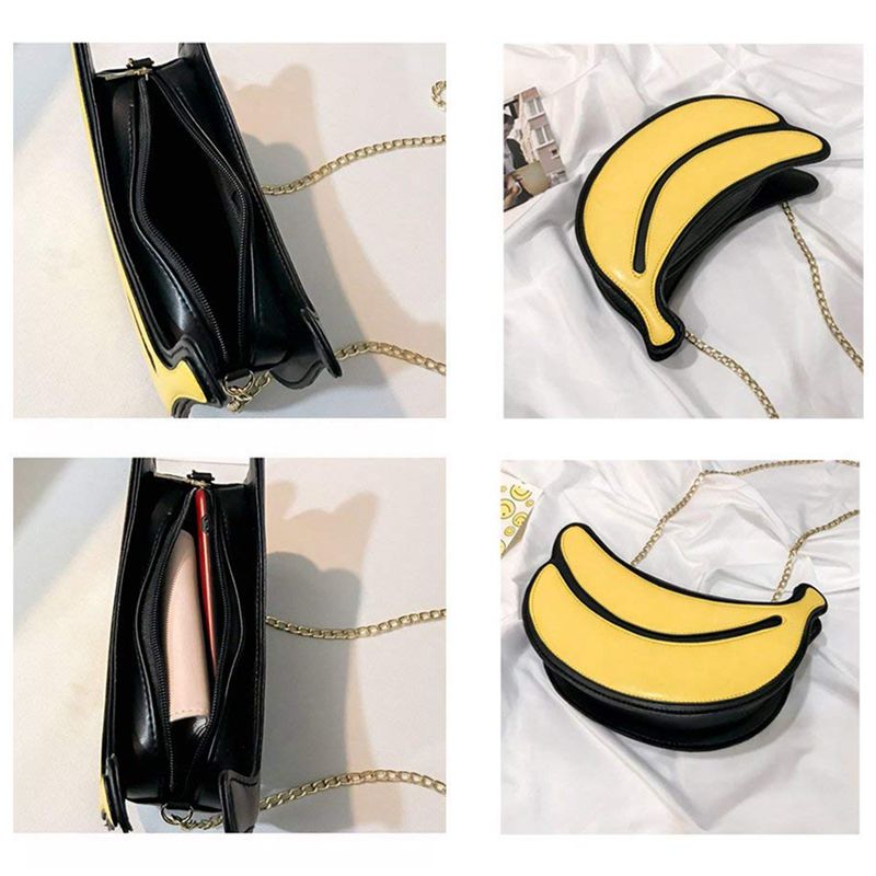 Neueste Neuheit Nette Form Schulter Mini Tasche für Frauen, Q14-banana