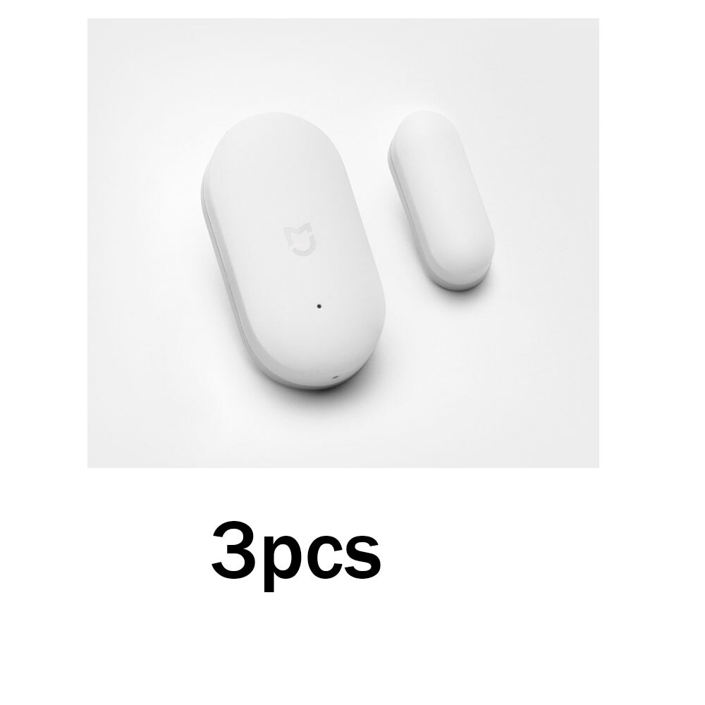 Xiaomi Mijia Intelligent Mini Door Window Sensor Automatic Zigbee System For Smart Home Kits Remote Alarm Mijia App Gateway: 3pcs