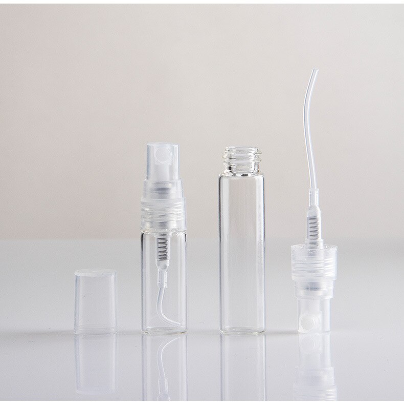 20 stks 2 ml 3 ml 5 ml 10 ml Transparante draagbare spray fles Parfum Flessen Flesjes Navulbare Parfum verstuiver Reizen Toegang