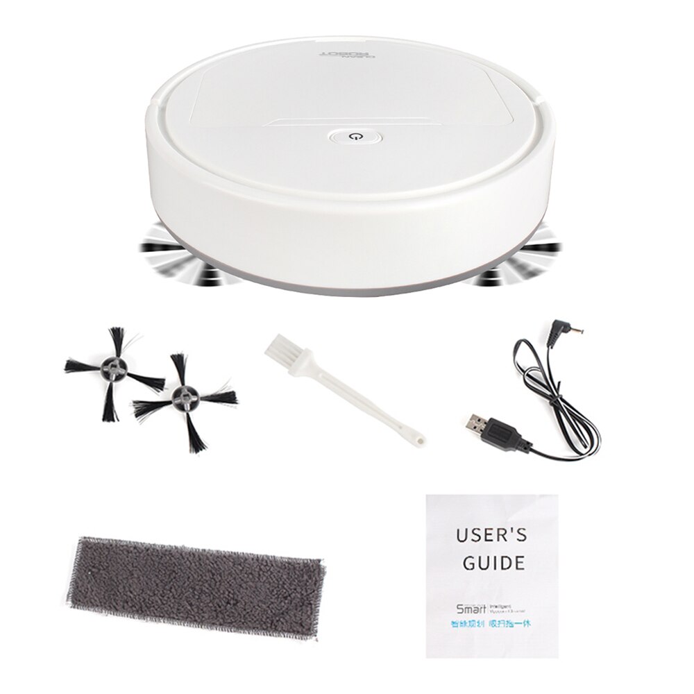 Intelligent Vacuum Cleaner Smart Robotic Cleaner Floor Sweep Machine Floor Mopping Robot Rechargeable Electric Cleaner Robot