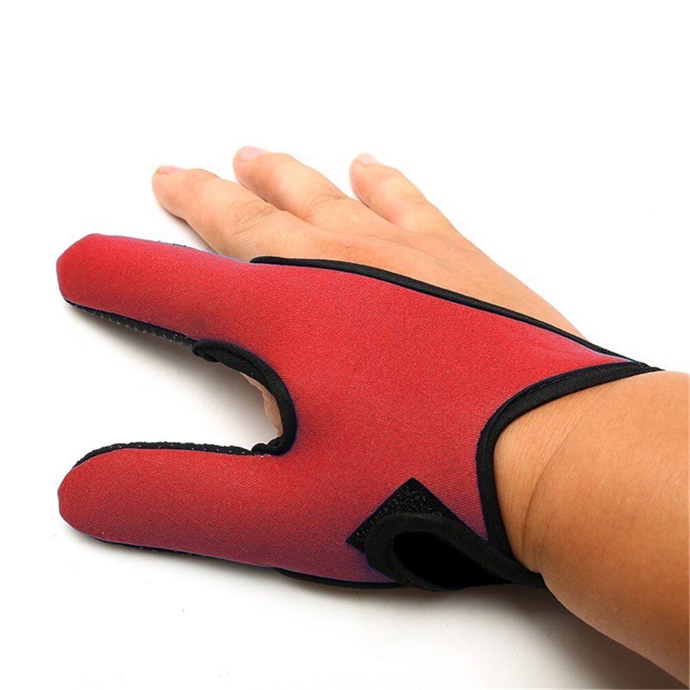Guantes de pesca antideslizantes transpirables para exteriores, protectores de dedos impermeables, accesorios de herramienta, 2 dedos, Invierno