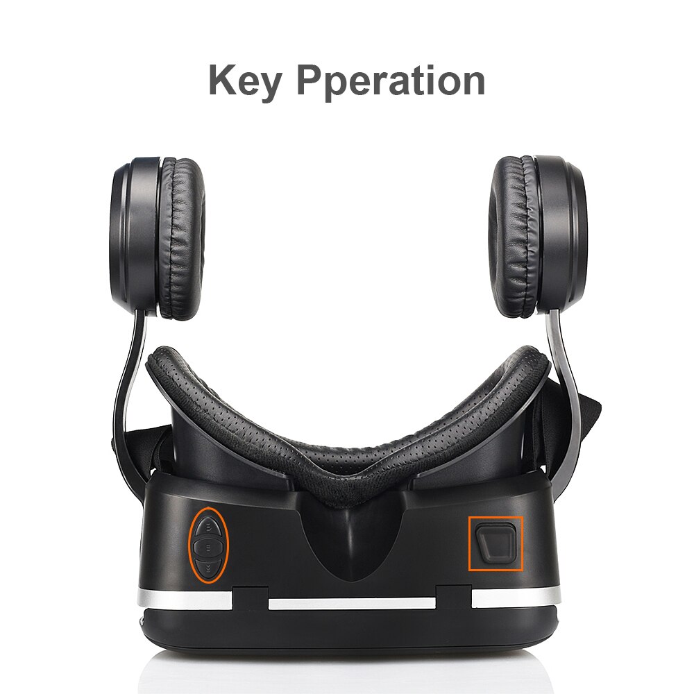 Vr Shinecon 6.0 3D Glazen Doos Google Kartonnen Virtual Reality Bril Vr Headset Voor 4.5-6.0 Inch Ios Android smartphone