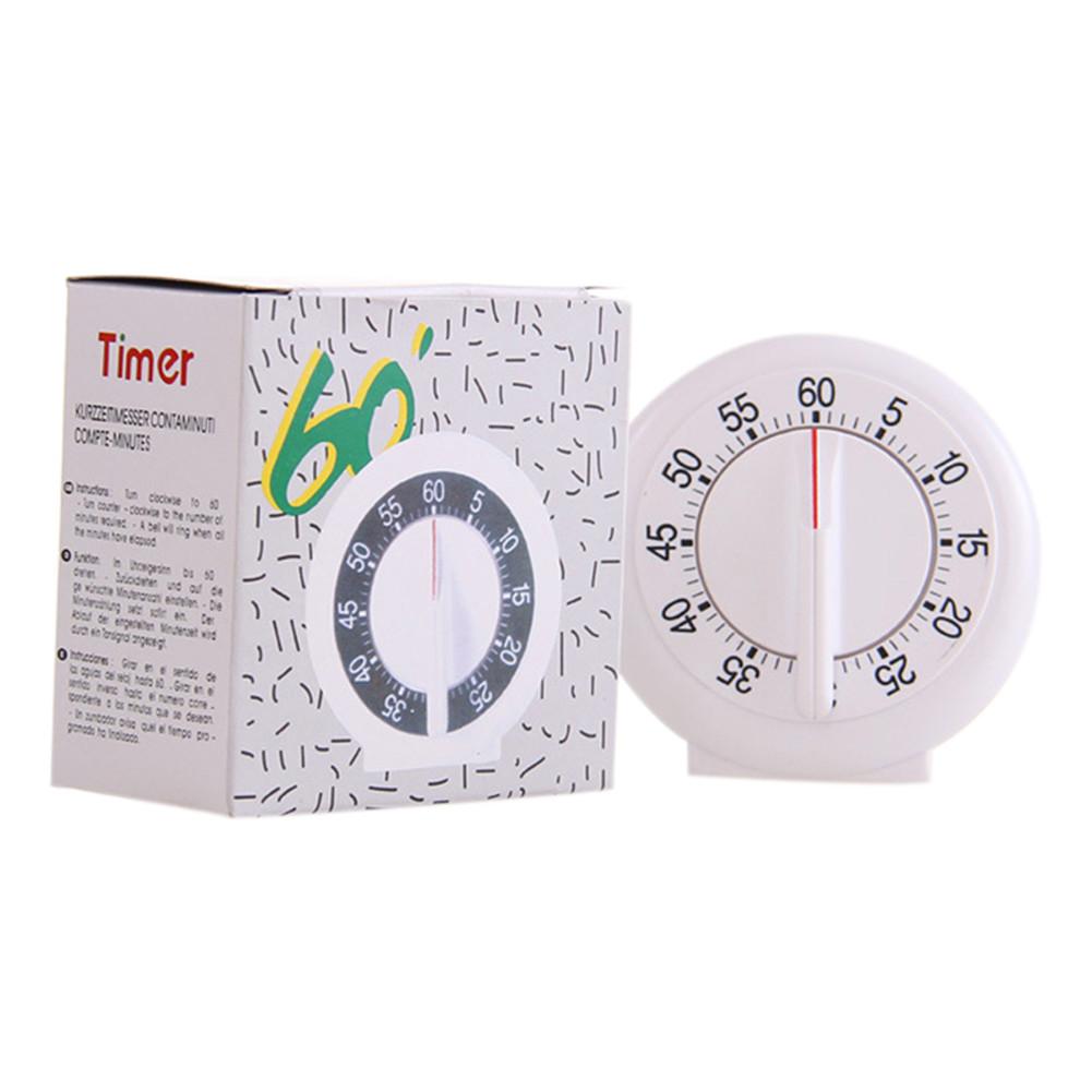 Plastic Common Shaped 3 Seconds Kitchen Cooking Mechanical Dia Timers Reminder Alarm Clock 60 Minute Mechanical Clockwork 10Jun6