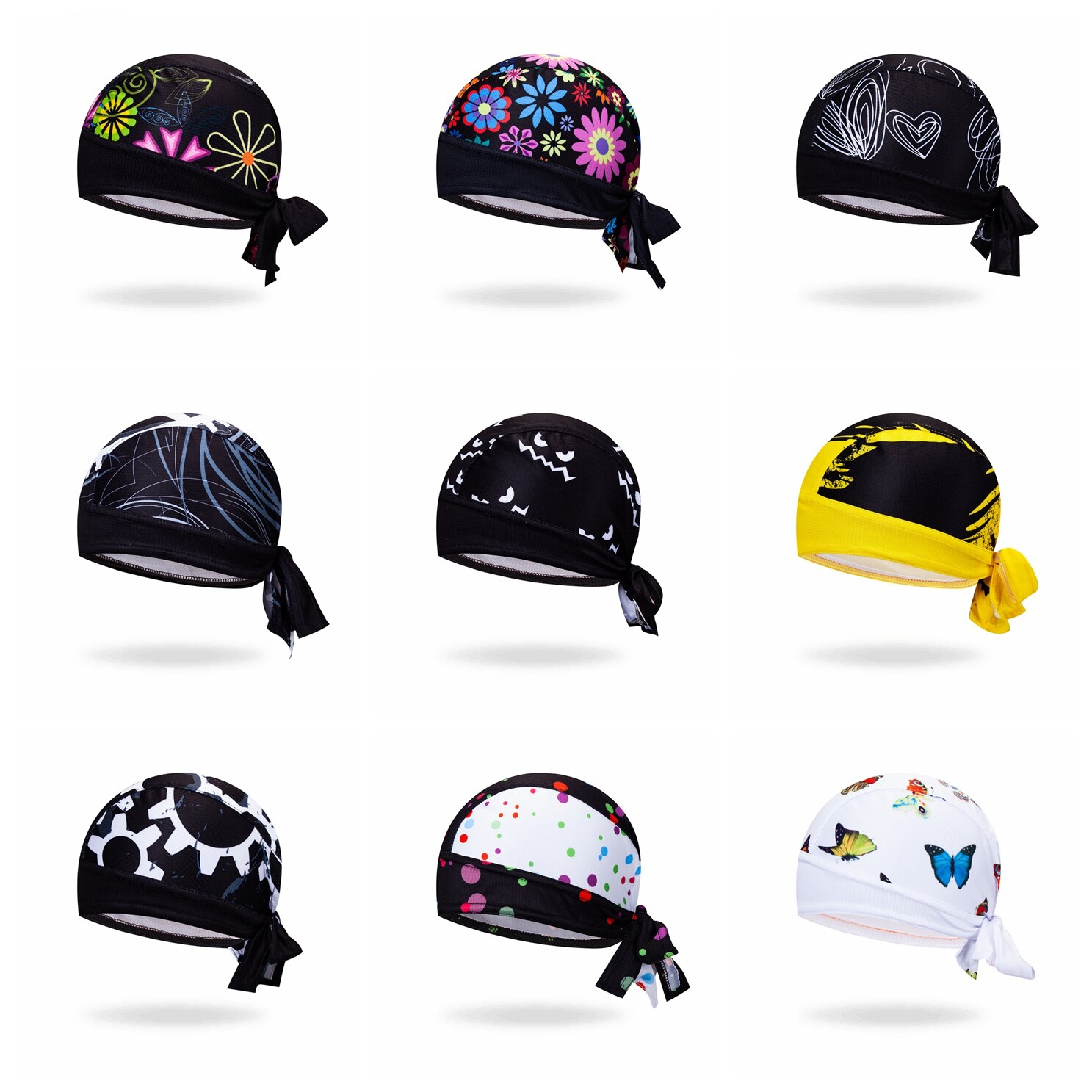 Bike Cap Men Bicycle Cycling Headband Racing Road Women Scarf Bandana Mountain Hat Girl MTB Pirate Scarf Windproof Breathable