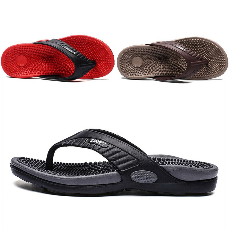 Massage Slippers Mannen Zomer Streep Slippers Mode Strand Sandalen Outdoor Soft Casual Schoenen Antislip Slides Chaussures Femme pantoffels