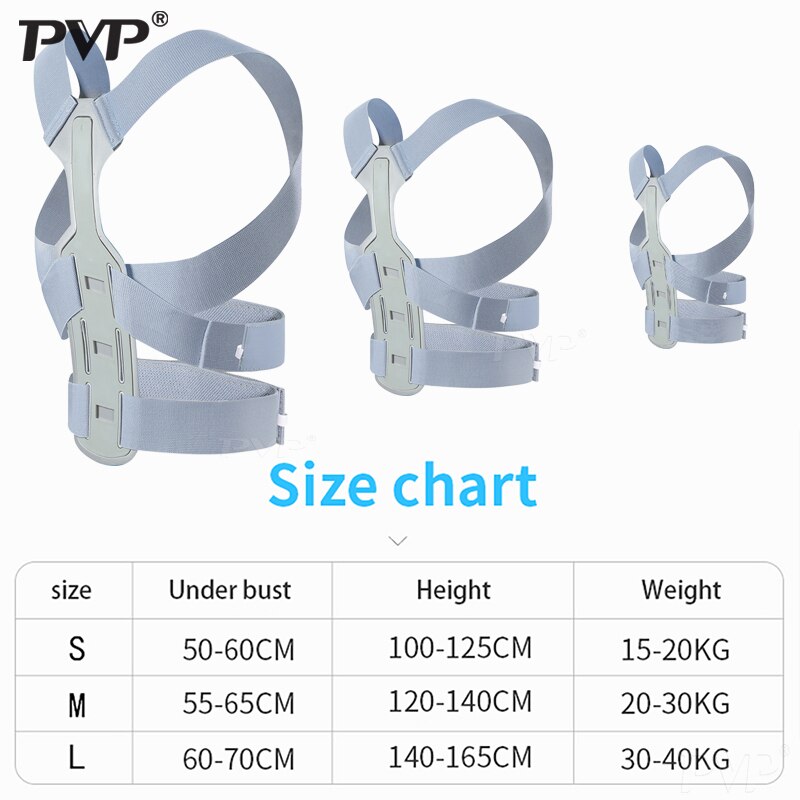 Corsé ortopédico ajustable para niños, soporte para espalda y hombros, Corrector de postura, columna vertebral, soporte Lumbar