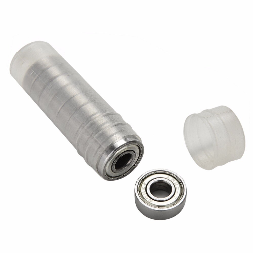 10Pcs Rvs Skateboard Lagers Roller Scooter Kogellagers Skate Wielen Zilver Voor Abec 7 608ZZ Skateboard Lagers