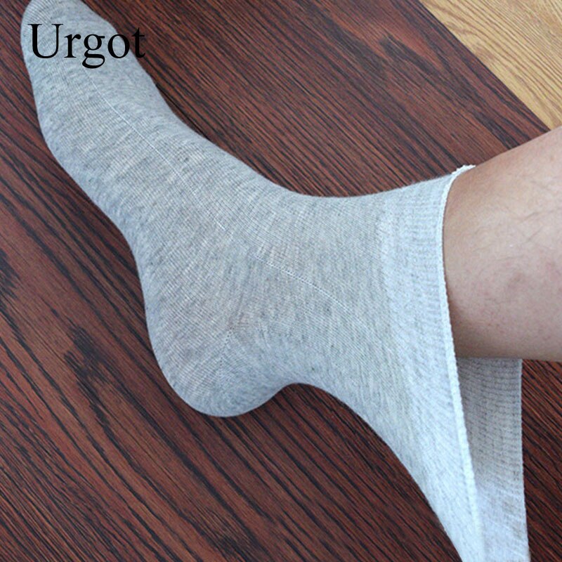 Urgot 5 par #39 butikk pluss butikk størrelser 48,49,50 alle-kamp uformelt virksomhet anti-lukt menn sokker sox meias calcetines hombre