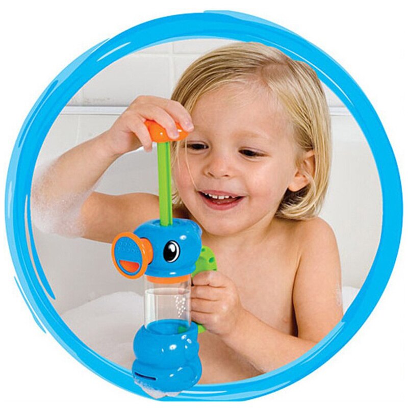 Seahorse Water Shower Toy Hippocampus Water Shower Games Bath Bathroom Toy Baby Bathing Float Fishing Toy For Children Swim Pool