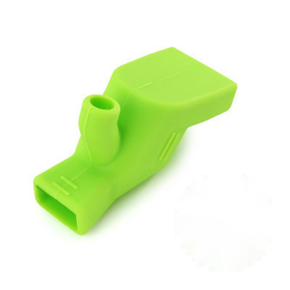 Silicone Extender Gadget Sink Water Tap Extension Washing Splash-Proof Device Kitchen Bathroom Accessories Sprinkler Connector: Green